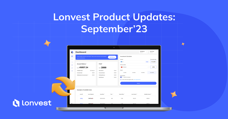Lonvest Product Updates: September’23