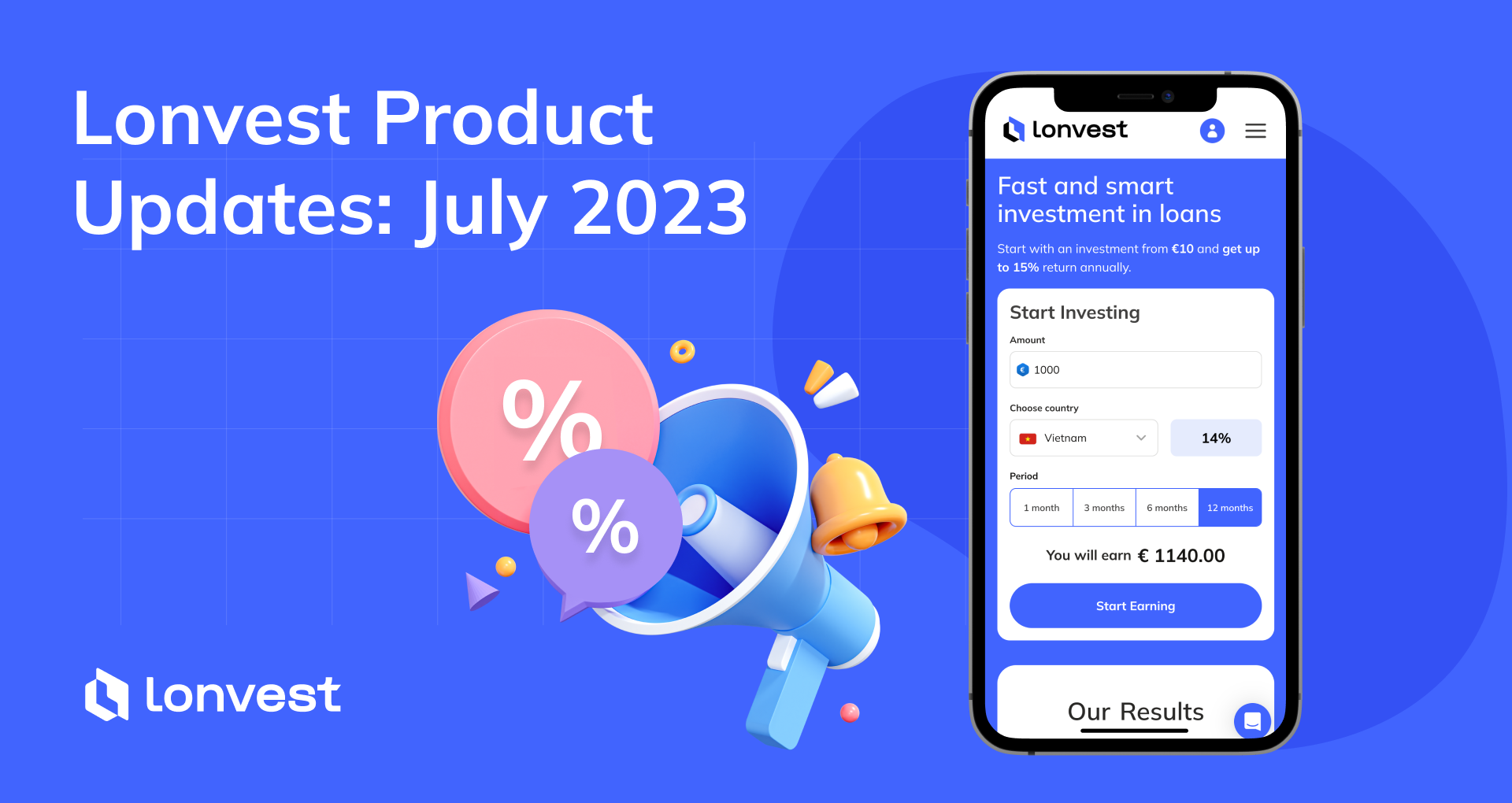 Lonvest Product Updates: July 2023