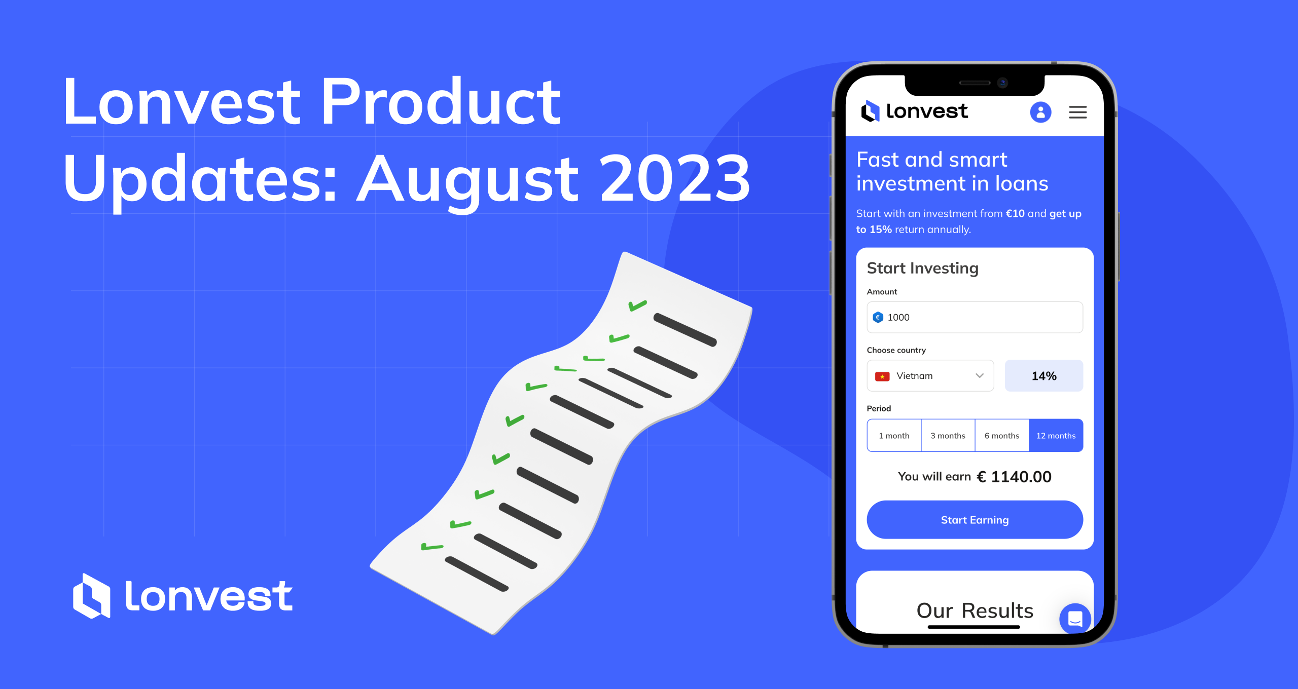 Lonvest Product Updates: August’23